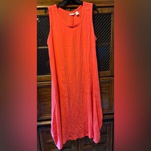 Kaktus Bold Orange Dress XL